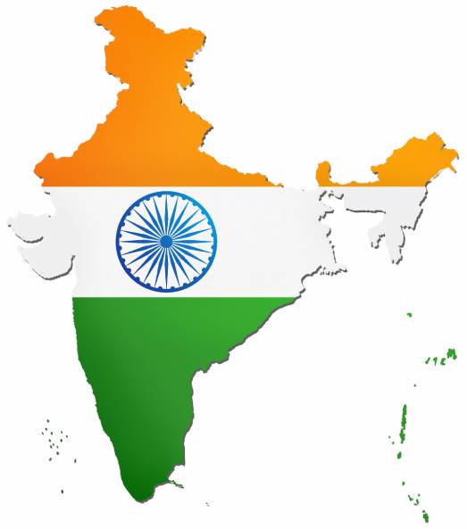 india map